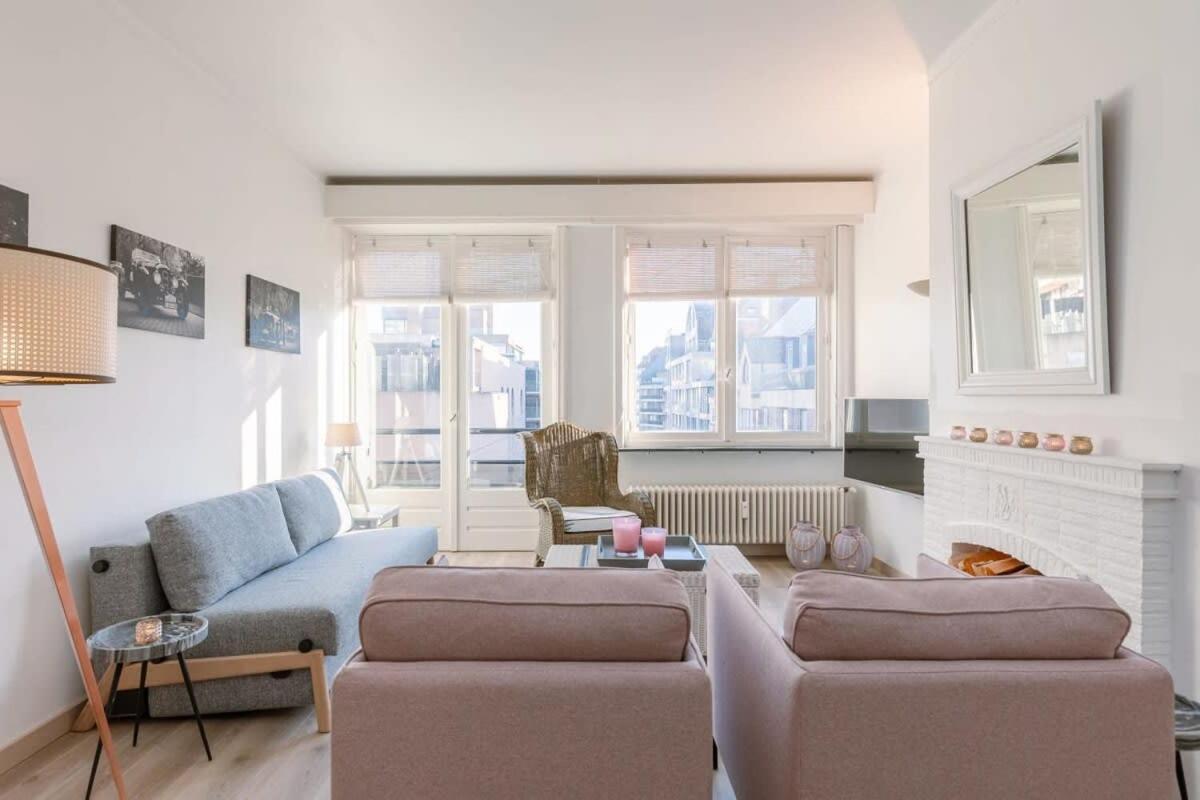Huswell - Beautiful And Spacious Studio With Side Seaview Кнокке-Гейст Екстер'єр фото