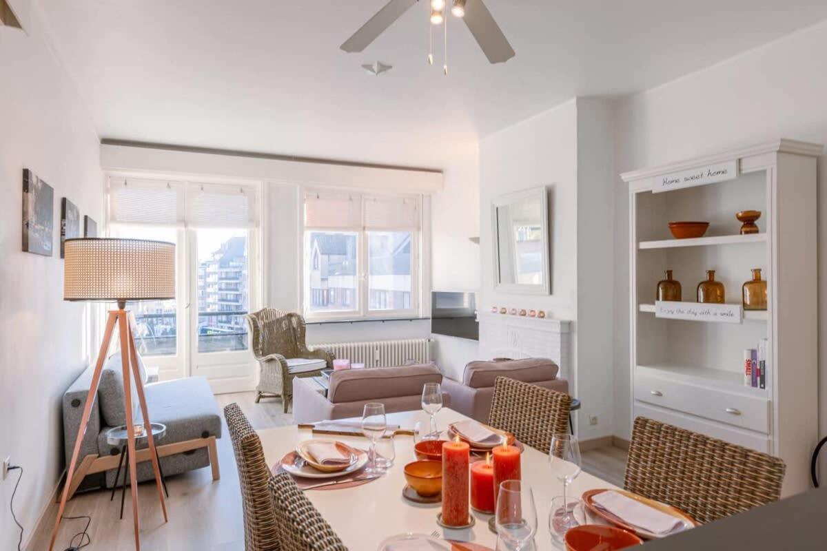 Huswell - Beautiful And Spacious Studio With Side Seaview Кнокке-Гейст Екстер'єр фото
