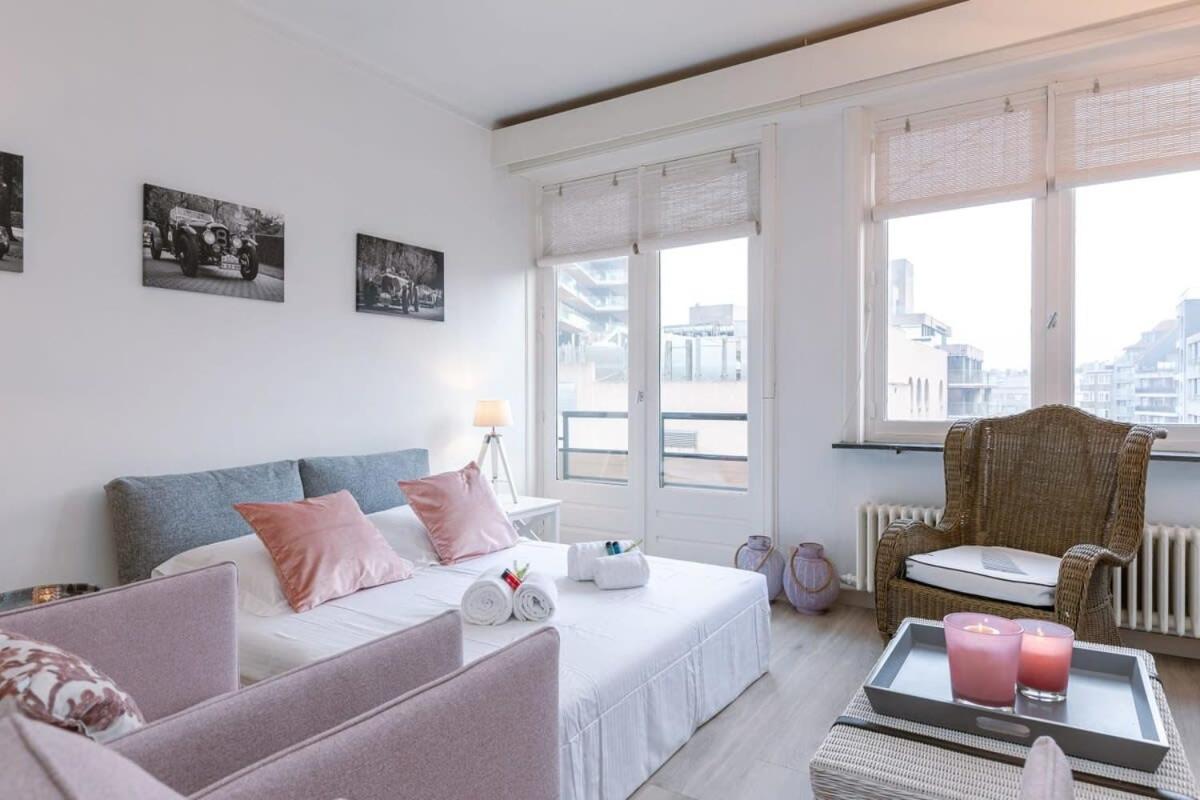 Huswell - Beautiful And Spacious Studio With Side Seaview Кнокке-Гейст Екстер'єр фото